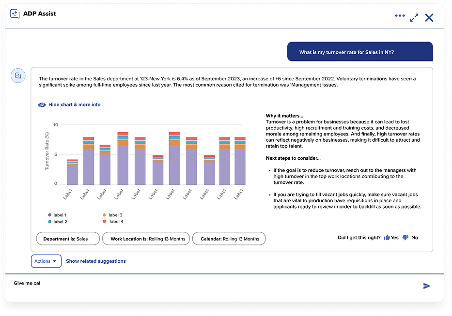Analytics Assist North Star design